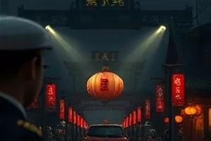 《槐花香的信》封面：老式信封与落满槐花的台阶